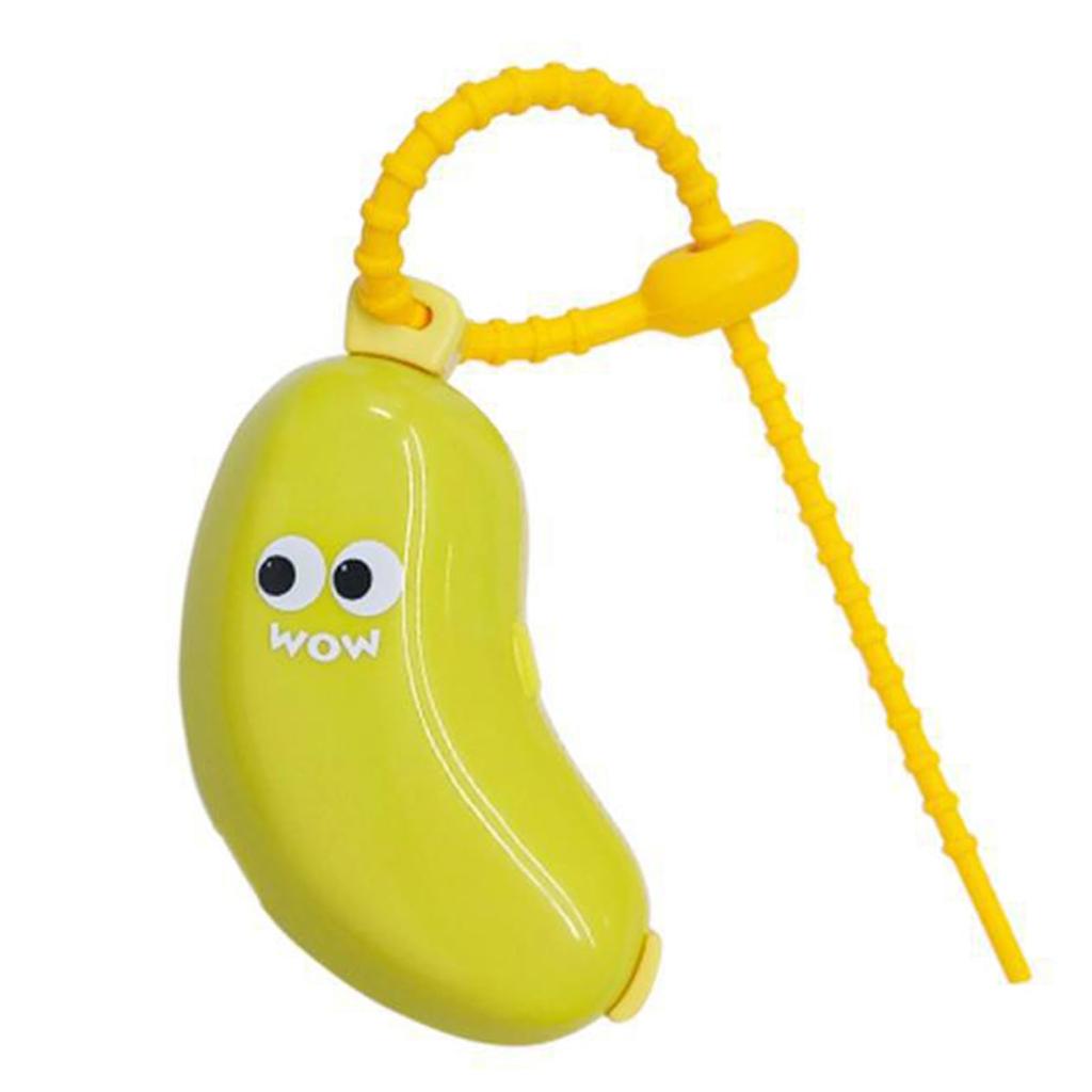 Plastic Toothbrush Head Protective Cover Portable Banana Shape Toothbrush Dust Cap Cover 2In1 Brush Protect Toothbrush Case Cap