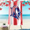 New York Rangers4 Print Beach Towel, Large Soft Quick Dry Towel for Beach Camping Swimming