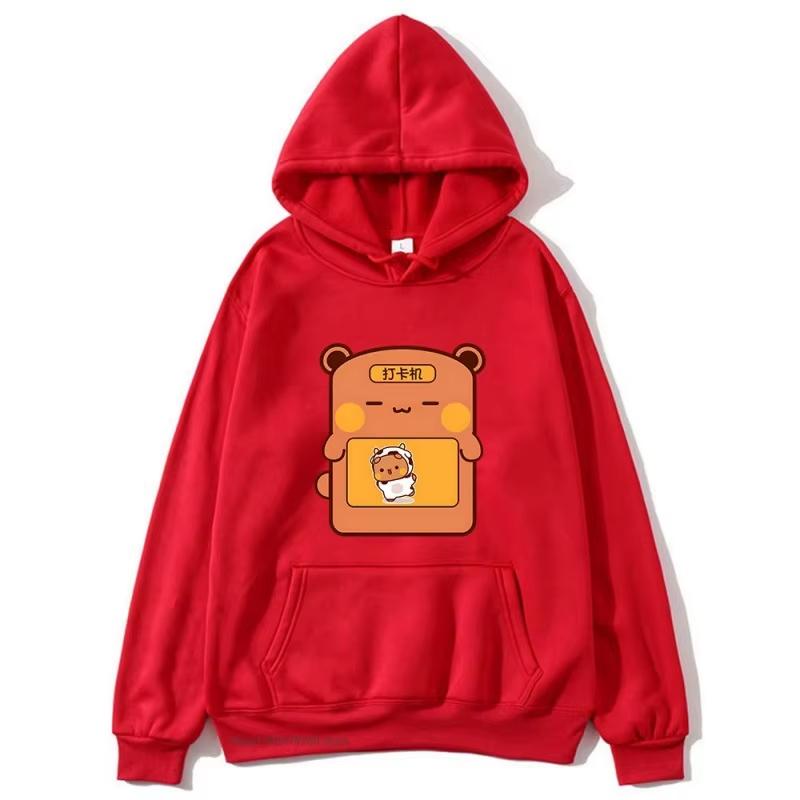 Bubu and Dudu Anime Hoodie Men Women Sweatshirt Print Unisex Streetwear Hip Hop Style Autumn Winter Fashion Tops Clothes Male