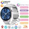 2025 New GPS Smart Watch Women True AMOLED 466*466 HD Screen Health Tracker Sports NFC Voice Bluetooth Call Smartwatches Ladies