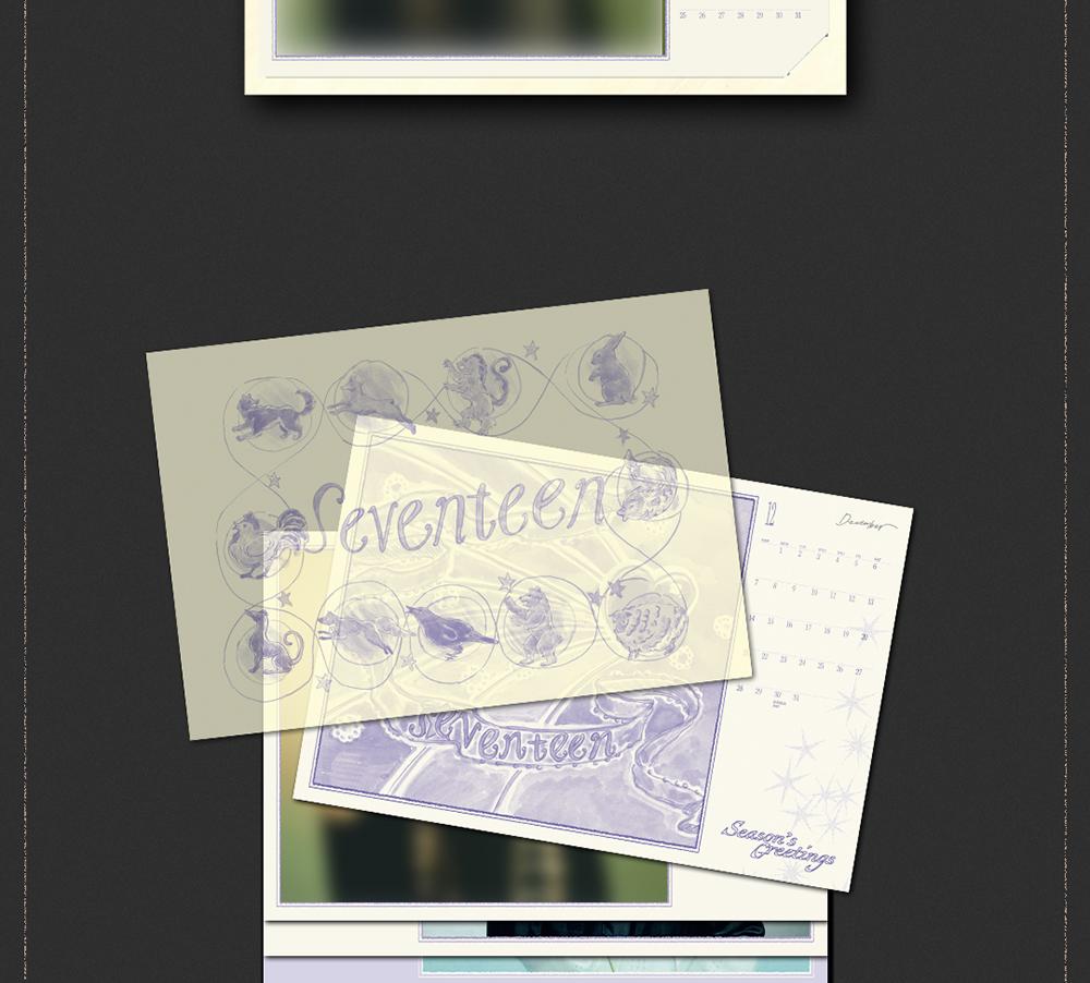 Seventeen (SVT) - 2026 WALL CALENDAR [Once Upon a Fable]