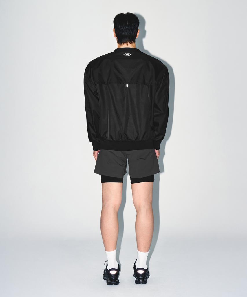 BORN TO WIN Brn Outband 2 In 1 Squat Shorts [Charcoal]
