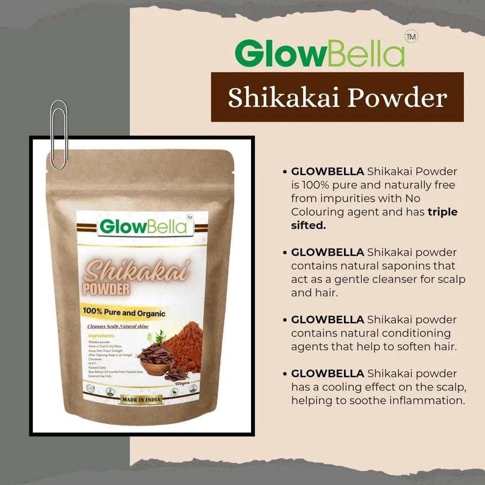 Glow Bella Shikakai Powder 100gm