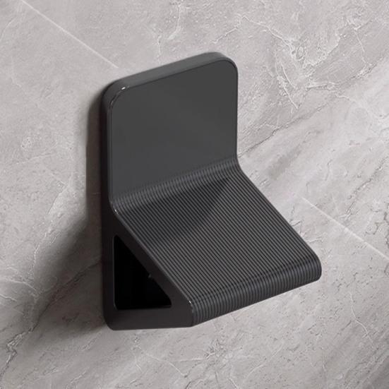 Yousheng 2Pcs Bathroom Pedals Triangular Design Foot Rubbing Stick Brush Holder Easy Installation Anti-Slip Labor-Saving Shoelace