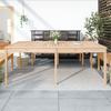 VidaXL Garden Table 203.5x100x76 Cm Solid Pine Wood 823983