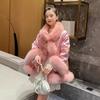 Зимний новый кейп-шаль пальто в стиле знаменитостей женское китайского стиля красный свадебный кейп-пальто для невесты