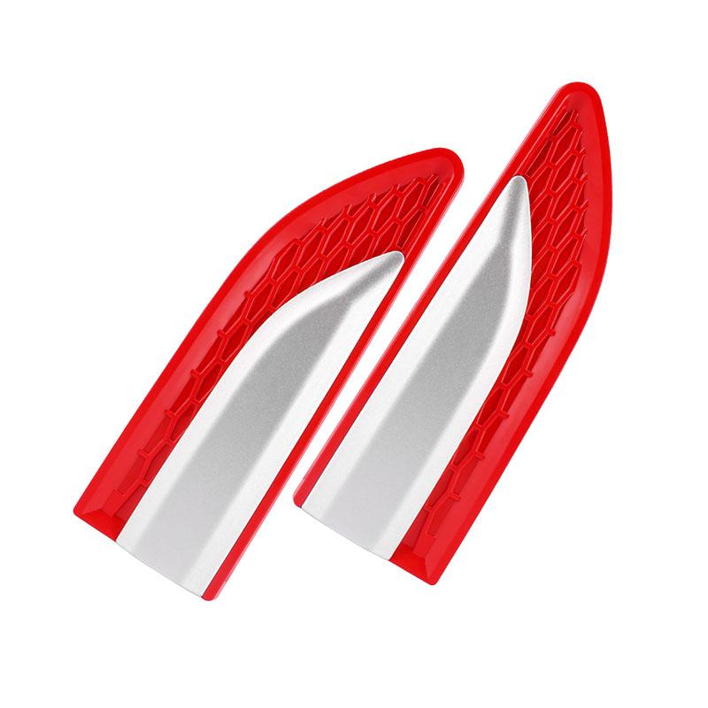 WDQM1 Car Body Fender Modified Side Decoration Stickers Emblem For Skoda octavia 2 a7 a5 rapid fabia yeti superb SCALA Car Accessories