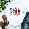 Cute Lovely Goose Coquette Tshirt Valentine Goose Shirt  Duck Valentines Shirts Silly Goose Shirts Unisex Short Sleeves Tops