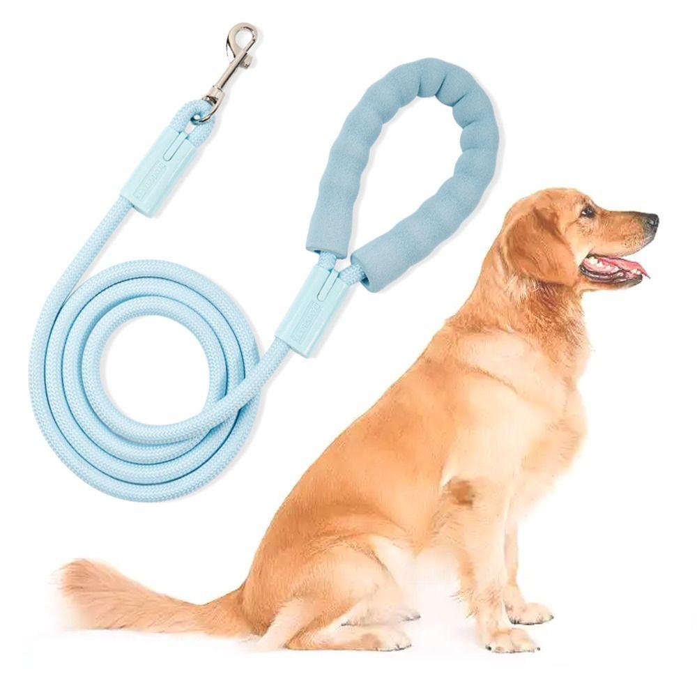 Summer Dopamine Dog Leashes with Cotton Handle Durable Pet Training Rope Anti-Lost Adjustable Pet Supplies Pet