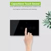 Melery WIFI Tuya Smart 4/5/6 Gang Light Switch Сенсорная стеклянная панель Беспроводной настенный выключатель Alexa Google Home Voice Remote Control