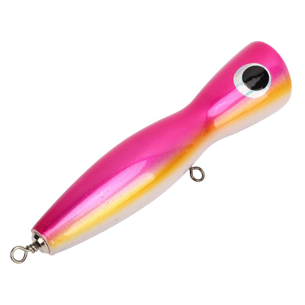 Floating Popper Lure Large Size Water Popper Durable Fishing Popper Lure for Trout