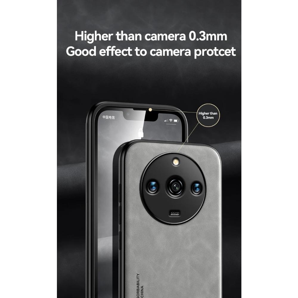 Ударопрочный чехол для Realme 11 Pro Plus Realme 11 11x 5G 10 C55 C53 Защитный чехол Магнитный держатель Телефон Текстурированный Бизнес Полная защита