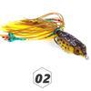 1PCS Frog Fishing Lures Soft Topwater Baits for Bass Snakehead Saltwater Freshwater Fishing