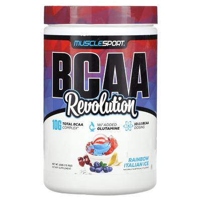 BCAA, Революция, Итальянское мороженое «Радуга», 450 г (15,9 унций)