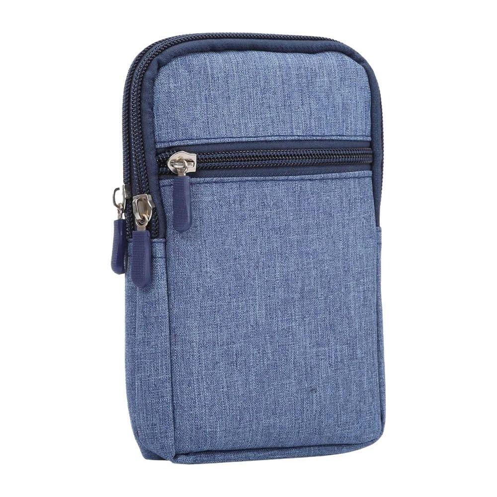 Three Layers Cell Phone Case with Pen Holder Mobile Phone Waist Packs  Mobile Phone Bag