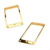 2 Pieces Brass Guitar Pickup Frame Humbucker Rings Pickups Cover Part