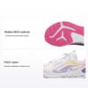 Детские кроссовки для бега Li Ning Удобные Прочные Повседневные Простые Детские кроссовки Стандартный-Белый Персиково-Розовый Светло-Ирисовый-Фиолетовый YKFU096-2