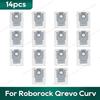 Compatible for Roborock Qrevo Curv / Edge Accessories Hepa Filter Rag Dust Bag Replacement Parts