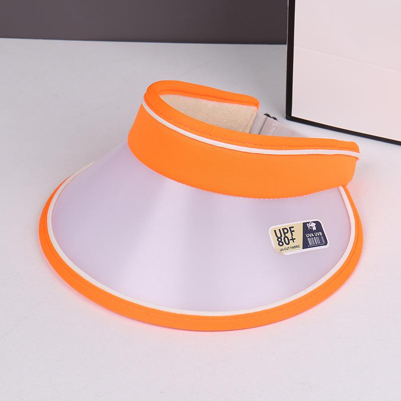 Children's sun hat Douyin handsome children's sun hat adjustable new big-brimmed empty top hat sunscreen hat for boys and girls