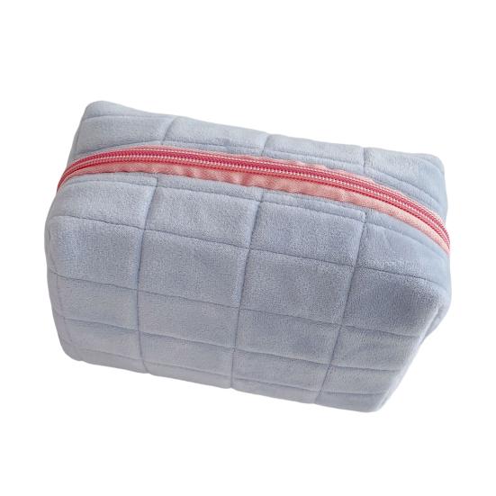 Сумка для макияжа, пушистый магазин косметики, однотонная прочная дорожная сумка для хранения, женский подарок для дома