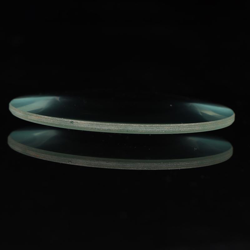 Двойная выпуклая стеклянная линза Фокальная оптика Двояковыпуклая настольная лупа 75 мм