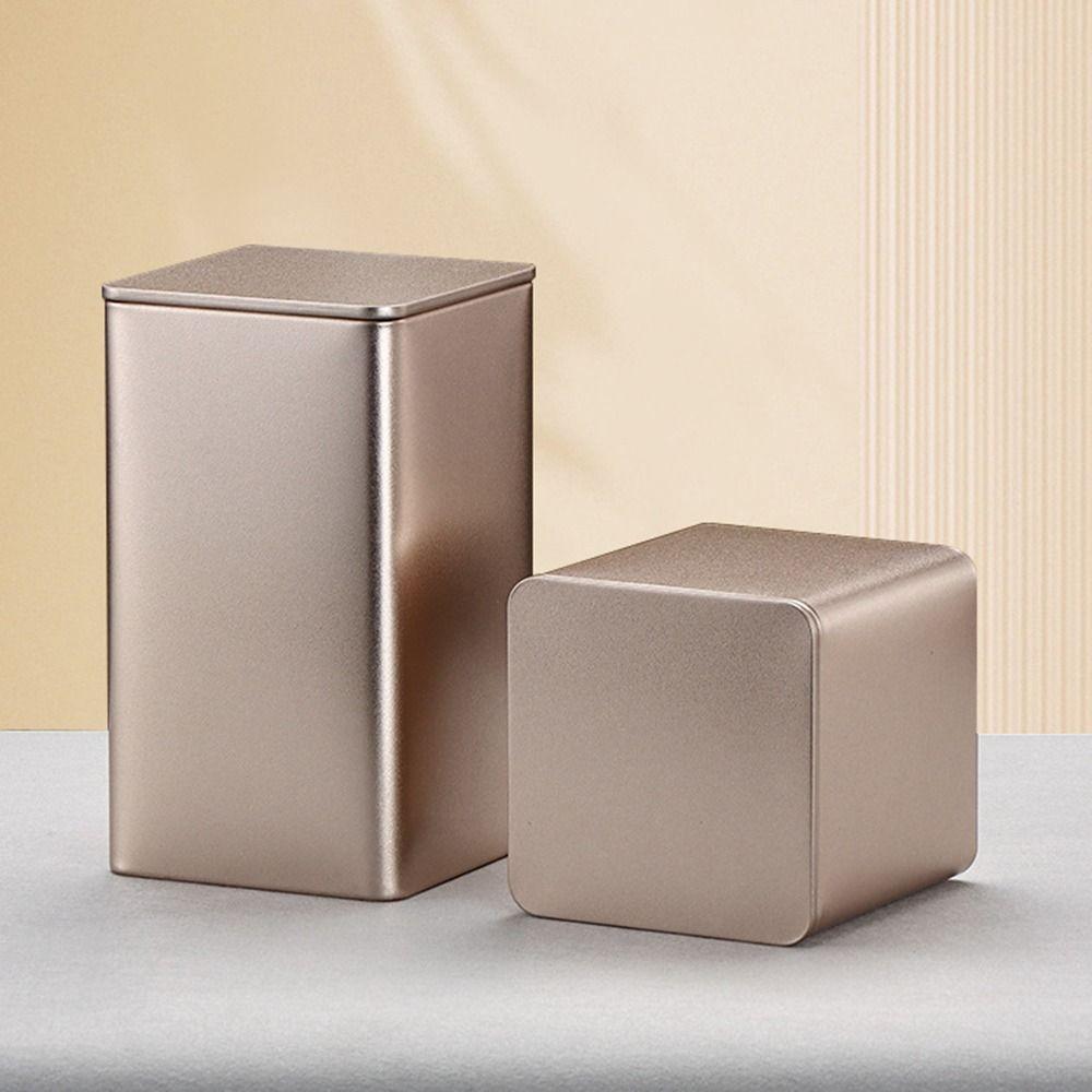 Tinplate Tea Jar Large Capacityf Sealed Tea Can Hiqh Quality Tea Tin for Home&Travel