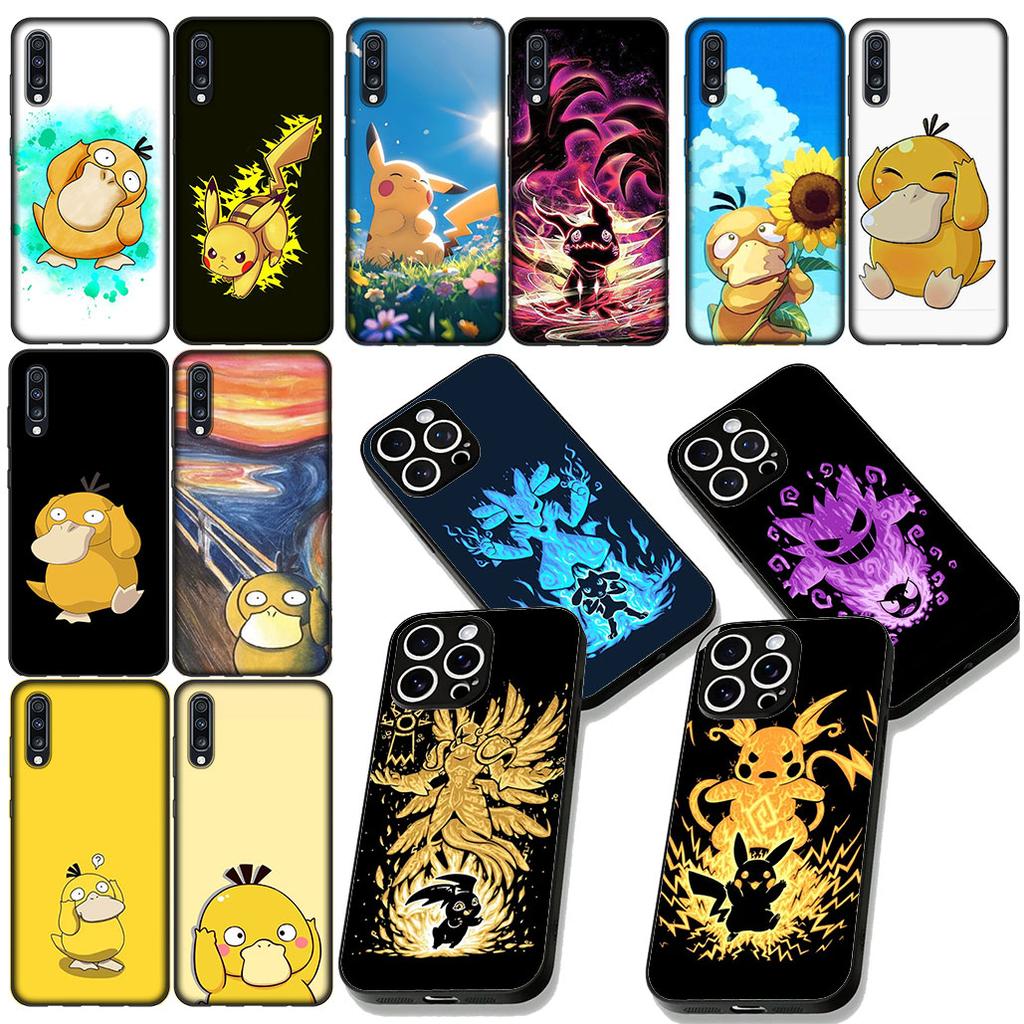 Чехол P-Pikachus P-Pokemons Psyduck для Motorola Moto Edge 50 30 Fusion 40 NEO Ultra Pro G22 G23 G20 G35 G84 G13 G53