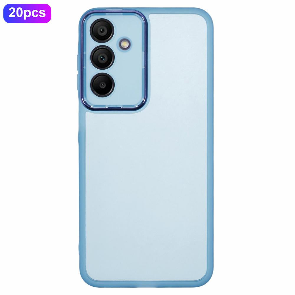 Bulk Purchasing 20Pcs For Samsung Galaxy A16 5G/A16 4G Case Electroplated Camera Frame TPU Phone Cover Precise Cutouts