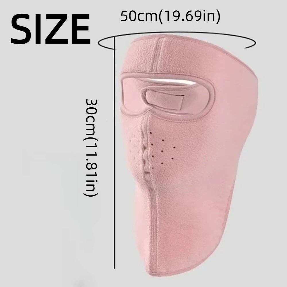 Windproof Winter Cycling Face Mask Soft Moto Cycling Mask Neck Cover Full Face Mask Cold Weather