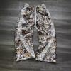 Streetwear Women Y2K Pants Gothic Hip Hop Retro Camo Graphic Baggy Casual Pants Womens Mens Elastic Waist Jogging Trousers