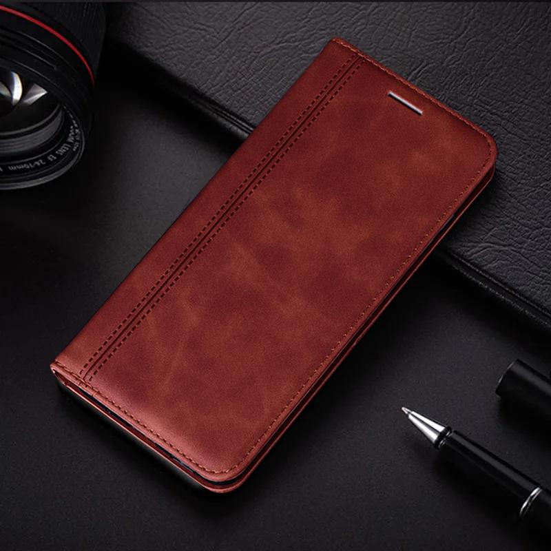 Матовый кожаный чехол-книжка-бумажник для Samsung Galaxy A04S A14 A54 A53 S21 S22 S23 Ultra Plus Xiaomi Redmi Note 12 iPhone 14 13 12 11 Pro Max