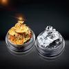 1 коробка модной блестящей золотой и серебряной фольги для нейл-арта своими руками аксессуары для украшения ногтей принадлежности