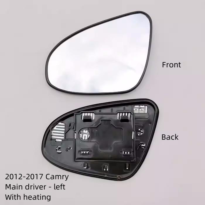 For Toyota 2006-2022 Camry Rearview Mirror Lens Reversing Mirror Lens Reflector Lens With Heating