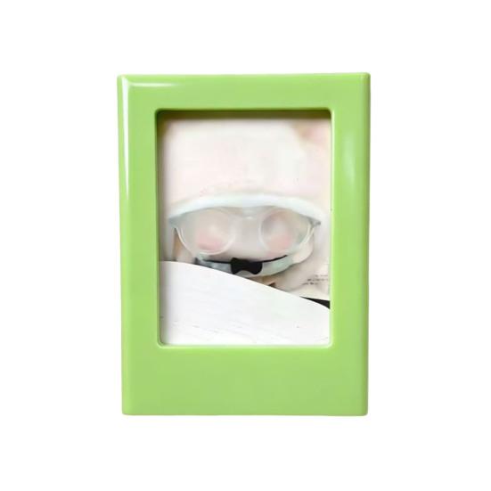 DIY Photo Frame Refrigerator Magnet 3-Inch Picture Holder Decorative Fridge Magnet Home Kitchen Office Whiteboard