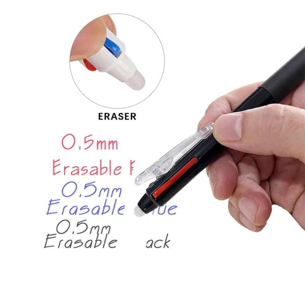 3 in 1 Erasable Pen Magic Ink Student Pen Creative Gel Pen