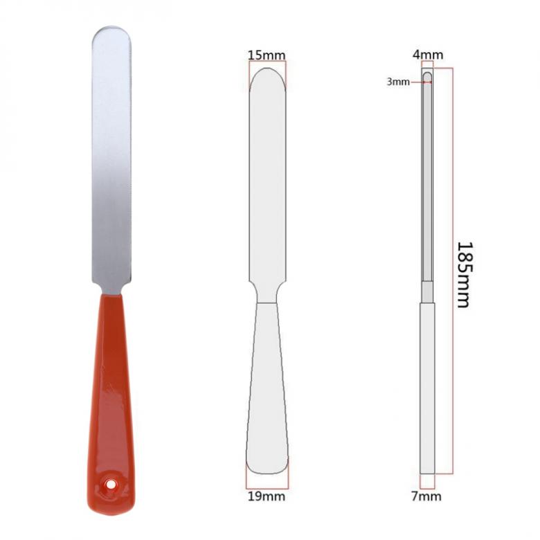 18,5x15 см гитарные лады, коронирующие инструменты для шлифовальных инструментов из нержавеющей стали с резиновой ручкой