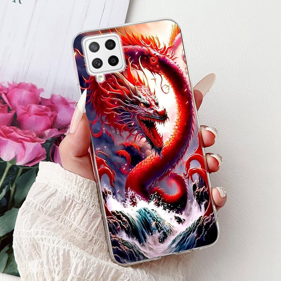 Чехол для Samsung Galaxy A22 4G Цветы Расписной Чехол Мягкий Тонкий Чехол для Телефона Для Samsung A22 A 22 Galaxy A42 5G Чехлы Сумки
