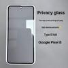 Защитное стекло для экрана Google Pixel 9a/9proXL, полное покрытие, с защитой от подглядывания, из закаленного стекла