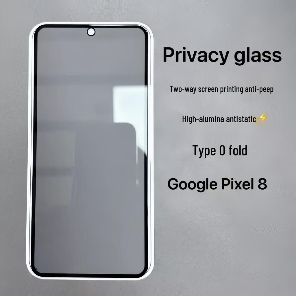 Защитное стекло для экрана Google Pixel 9a/9proXL, полное покрытие, с защитой от подглядывания, из закаленного стекла
