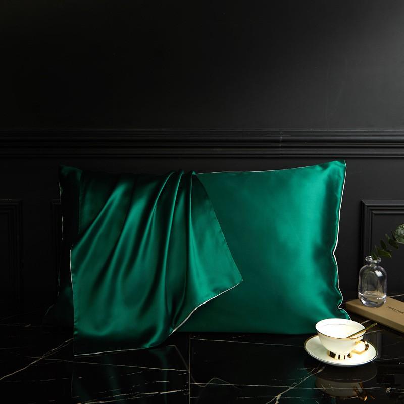 19 Momme Pure Silk Pillowcase Envelope Style 100% Mulberry 48x74cm Soft Luxury Bedding Single Pillow