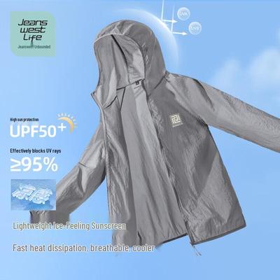 Мужская куртка JEANSWEST LIFE с защитой от солнца UPF50+ и эффектом охлаждения