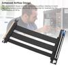 Кабель-райзер PCIe 5.0 X16 Прямоугольный 90 градусов 128 Гбит/с Экранированный Удлинительный кабель PCIE 5.0 X16 для GPU для корпуса ПК Сервер ITX