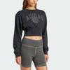 Adidas Толстовка Originals Crew, женские топы, черная IY9028