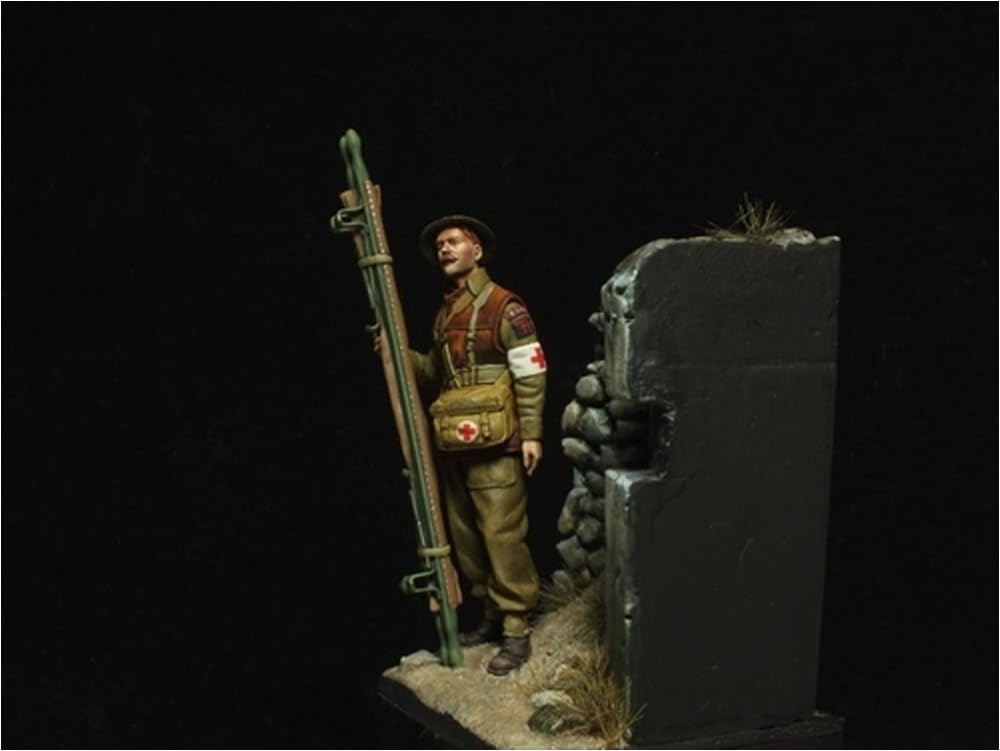 HD Models 1/35 Набор медиков Британского Содружества с подставкой для демонстрации, 3D-печатный набор, HDM35194