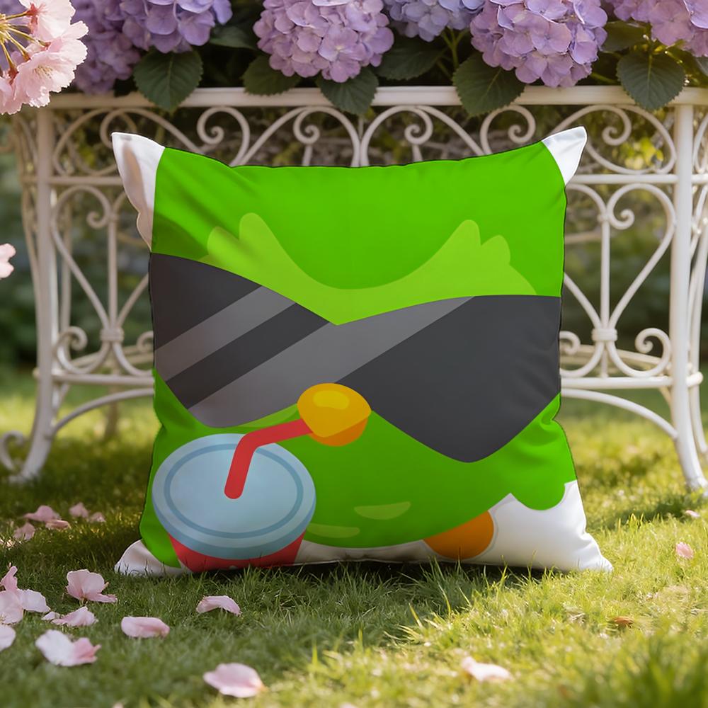 Чехол для подушки APP D-Duolingo для дома и автомобиля, двусторонний: Двусторонняя конструкция для максимального комфорта