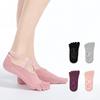 Йога Танцы Комнатный Спорт Силиконовые Противоскользящие Носки с Перекрестными Ремешками на Пальцы