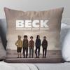 Anime Bbeck Pillow Case Fashion Square Pillowcase Bedroom Sofa Room Ins Decoration Leisure