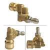 Adjustable Swivel Connector High Pressure Washer Kit Washer Accessori  Garden Supplies