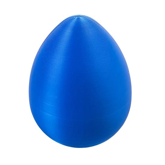 3D-печатная игрушка в виде яйца со средним пальцем. Цветное пасхальное яйцо со средним пальцем.