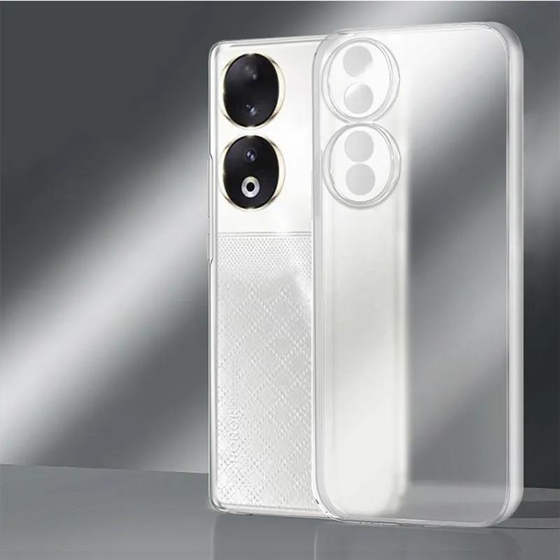 0,3 мм Ультратонкий Силиконовый Чехол Для Huawei Honor 90 70 50 80 Pro SE Прозрачный Матовый Мягкий Тонкий Задняя Крышка Корпус Конфетный Цвет TPU